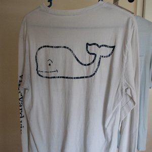 Vineyard Vines White Long Sleeve T-Shirt